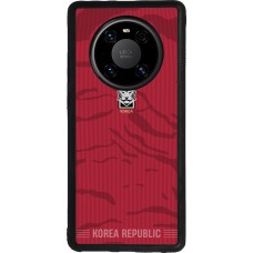 Coque Huawei Mate 40 Pro - Silicone rigide noir Maillot de football Corée du Sud 2026 personnalisable