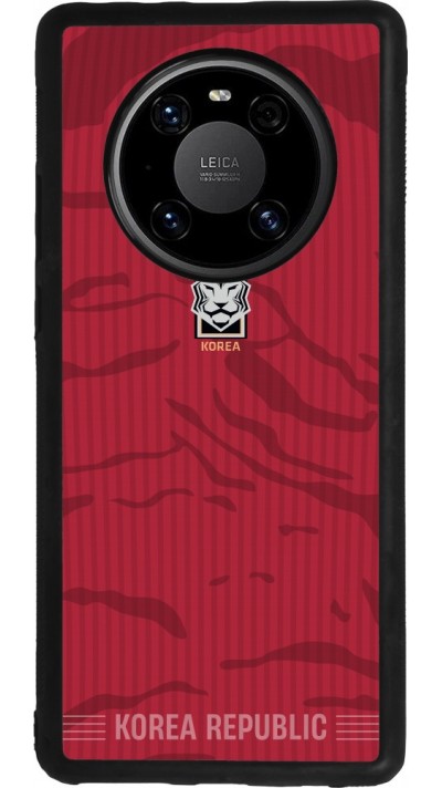 Coque Huawei Mate 40 Pro - Silicone rigide noir Maillot de football Corée du Sud 2026 personnalisable