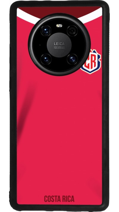 Huawei Mate 40 Pro Case Hülle - Silikon schwarz Costa Rica 2022 personalisierbares Fussballtrikot