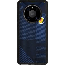 Coque Huawei Mate 40 Pro - Silicone rigide noir Maillot de football Ecosse personnalisable
