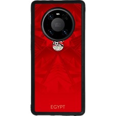 Huawei Mate 40 Pro Case Hülle - Silikon schwarz Ägypten 2026 personalisierbares Fussballtrikot