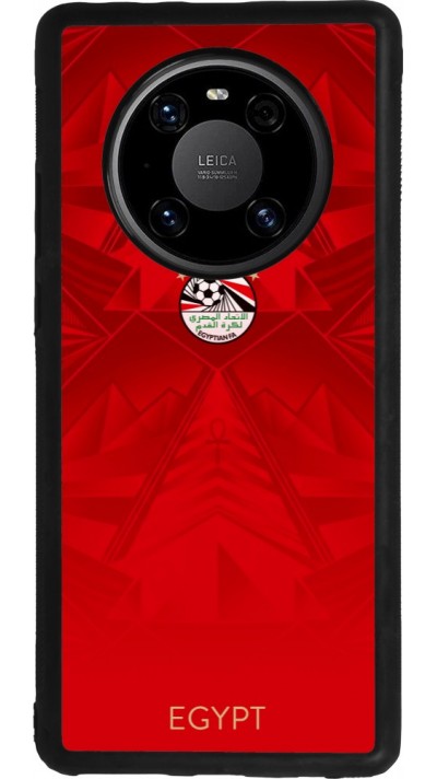 Huawei Mate 40 Pro Case Hülle - Silikon schwarz Ägypten 2026 personalisierbares Fussballtrikot