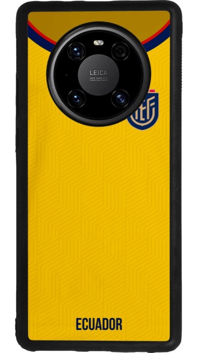 Huawei Mate 40 Pro Case Hülle - Silikon schwarz Ecuador 2022 Fußballtrikot