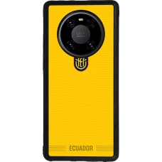 Huawei Mate 40 Pro Case Hülle - Silikon schwarz Ecuador 2026 personalisierbares Fussballtrikot