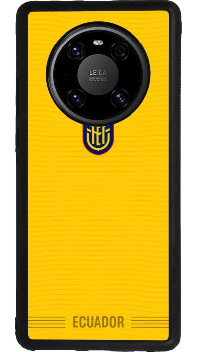 Huawei Mate 40 Pro Case Hülle - Silikon schwarz Ecuador 2026 personalisierbares Fussballtrikot