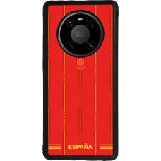 Coque Huawei Mate 40 Pro - Silicone rigide noir Maillot de football Espagne 2026 personnalisable