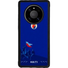 Coque Huawei Mate 40 Pro - Silicone rigide noir Maillot de football Haiti 2026 personnalisable