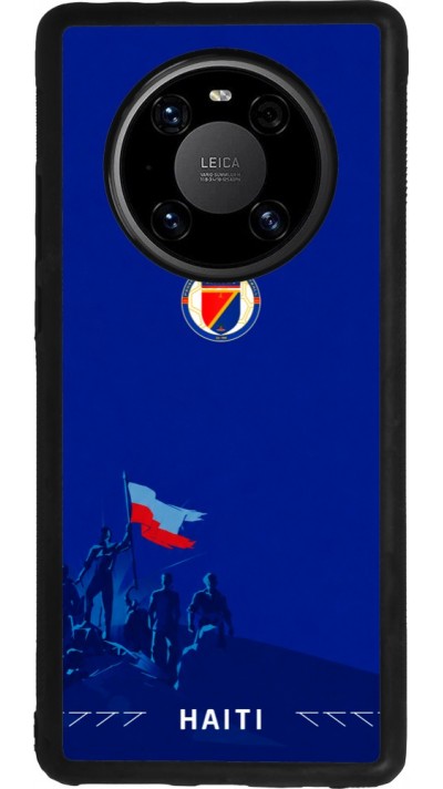 Coque Huawei Mate 40 Pro - Silicone rigide noir Maillot de football Haiti 2026 personnalisable