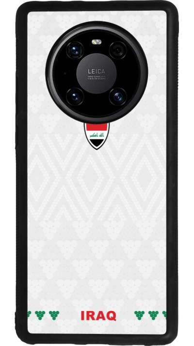 Coque Huawei Mate 40 Pro - Silicone rigide noir Maillot de football Irak 2026 personnalisable