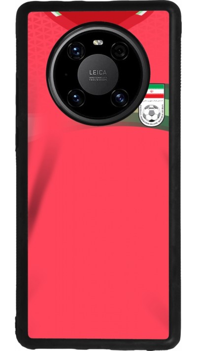 Coque Huawei Mate 40 Pro - Silicone rigide noir Maillot de football Iran 2022 personnalisable