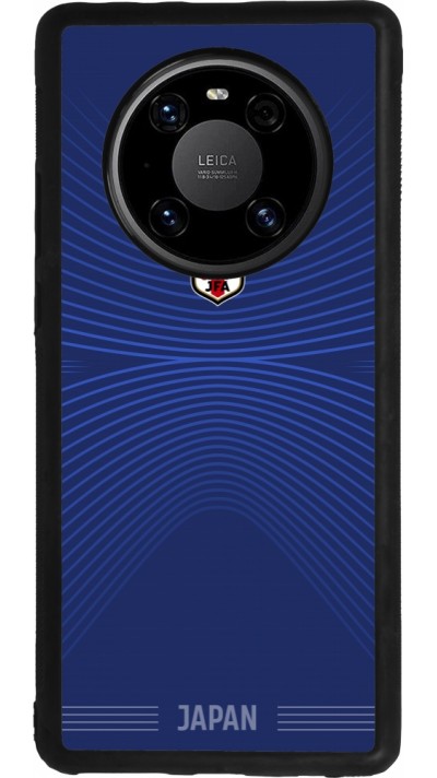 Coque Huawei Mate 40 Pro - Silicone rigide noir Maillot de football Japon 2026 personnalisable