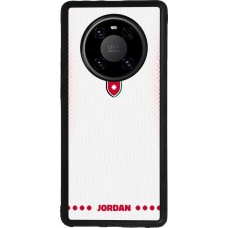 Coque Huawei Mate 40 Pro - Silicone rigide noir Maillot de football Jordanie 2026 personnalisable