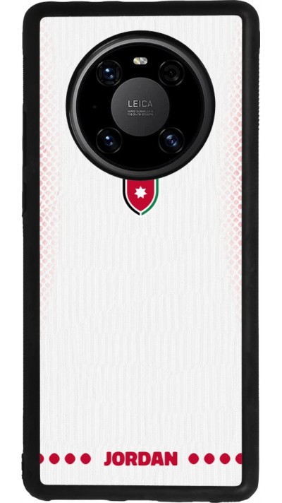 Coque Huawei Mate 40 Pro - Silicone rigide noir Maillot de football Jordanie 2026 personnalisable