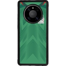 Coque Huawei Mate 40 Pro - Silicone rigide noir Maillot de football Mexique 2022 personnalisable
