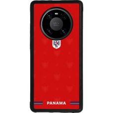 Coque Huawei Mate 40 Pro - Silicone rigide noir Maillot de football Panama 2026 personnalisable