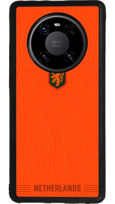 Coque Huawei Mate 40 Pro - Silicone rigide noir Maillot de football Pays-Bas 2026 personnalisable