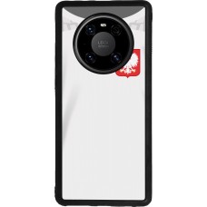 Huawei Mate 40 Pro Case Hülle - Silikon schwarz Polen 2022 personalisierbares Fussballtrikot