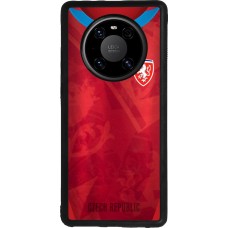 Huawei Mate 40 Pro Case Hülle - Silikon schwarz Tschechische Republik personalisierbares Fussballtrikot