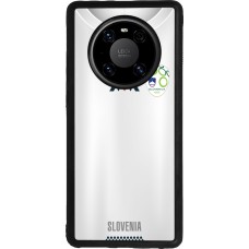 Coque Huawei Mate 40 Pro - Silicone rigide noir Maillot de football Slovénie