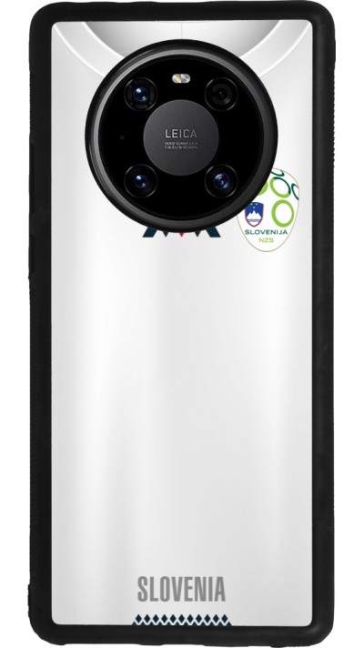 Huawei Mate 40 Pro Case Hülle - Silikon schwarz Fussballtrikot Slowenien