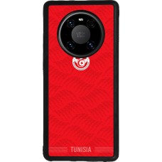 Coque Huawei Mate 40 Pro - Silicone rigide noir Maillot de football Tunisie 2026 personnalisable