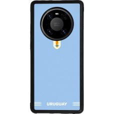 Coque Huawei Mate 40 Pro - Silicone rigide noir Maillot de football Uruguay 2026 personnalisable