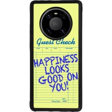 Huawei Mate 40 Pro Case Hülle - Silikon schwarz Guest check 2026