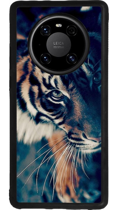 Coque Huawei Mate 40 Pro - Silicone rigide noir Incredible Lion