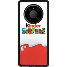 Coque Huawei Mate 40 Pro - Silicone rigide noir Kinder Surprise
