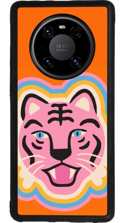 Huawei Mate 40 Pro Case Hülle - Silikon schwarz Lion colors 2026