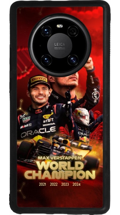 Huawei Mate 40 Pro Case Hülle - Silikon schwarz Max Verstappen Champion 2023