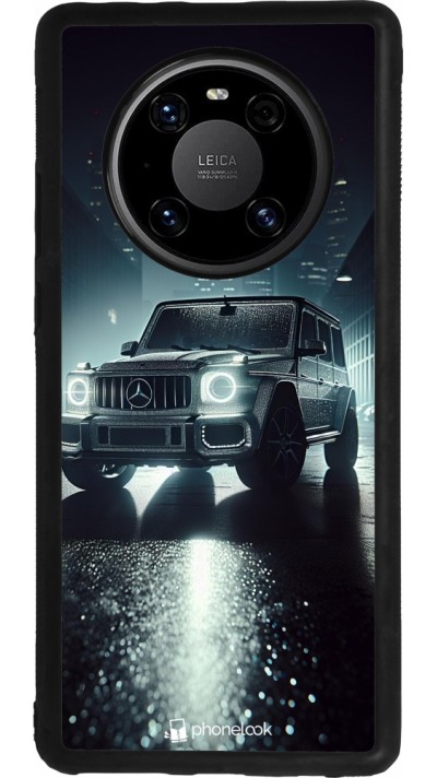Huawei Mate 40 Pro Case Hülle - Silikon schwarz Mercedes G AMG Nacht