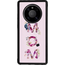 Huawei Mate 40 Pro Case Hülle - Silikon schwarz Mom 2024 girly mom