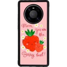 Huawei Mate 40 Pro Case Hülle - Silikon schwarz Mom 2026 Berry best