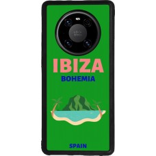 Coque Huawei Mate 40 Pro - Silicone rigide noir Pop Summer Destination Ibiza