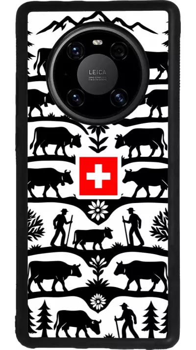 Huawei Mate 40 Pro Case Hülle - Silikon schwarz Poya Schweiz 3