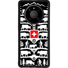 Huawei Mate 40 Pro Case Hülle - Silikon schwarz Poya Schweiz 3 schwarz