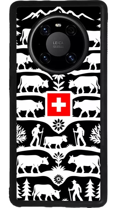 Huawei Mate 40 Pro Case Hülle - Silikon schwarz Poya Schweiz 3 schwarz