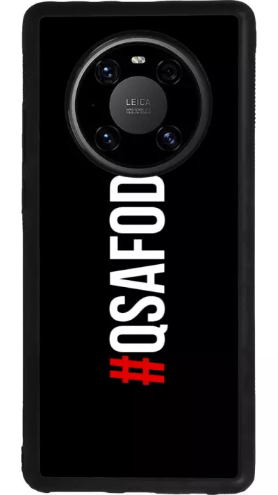 Huawei Mate 40 Pro Case Hülle - Silikon schwarz Qsafoda 1