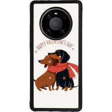 Huawei Mate 40 Pro Case Hülle - Silikon schwarz Saint Valentines Day 26 Happy Valentine