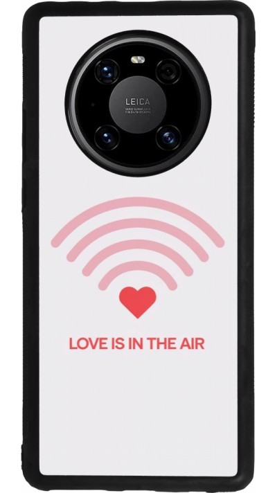 Coque Huawei Mate 40 Pro - Silicone rigide noir Saint Valentines Day 26 Love is in the air