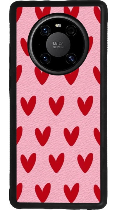 Coque Huawei Mate 40 Pro - Silicone rigide noir Saint Valentines Day 26 Pattern heart