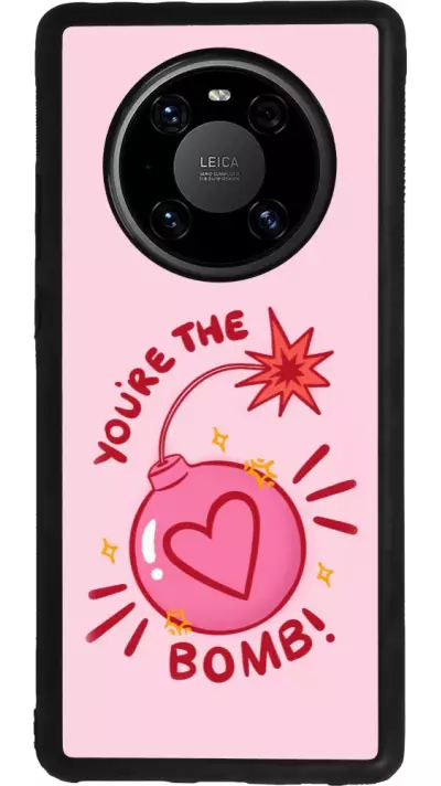 Huawei Mate 40 Pro Case Hülle - Silikon schwarz Saint Valentines Day 26 You are the bomb