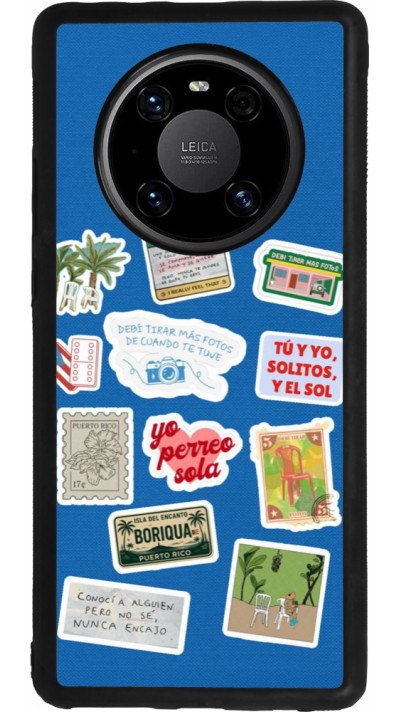 Huawei Mate 40 Pro Case Hülle - Silikon schwarz Seals of the Dominican Republic DTMF