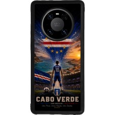 Huawei Mate 40 Pro Case Hülle - Silikon schwarz Fussball Kap Verde splash 2026