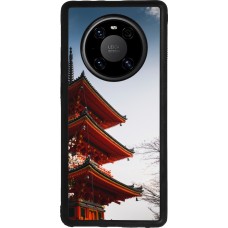 Huawei Mate 40 Pro Case Hülle - Silikon schwarz Spring 23 Japan