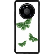 Huawei Mate 40 Pro Case Hülle - Silikon schwarz Butterflies Spring 2026