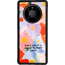 Coque Huawei Mate 40 Pro - Silicone rigide noir Every day is a chance Spring 2026