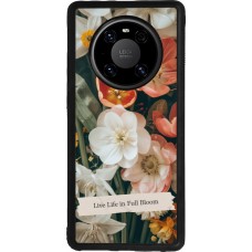 Coque Huawei Mate 40 Pro - Silicone rigide noir Full Bloom Spring 2026