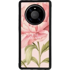 Coque Huawei Mate 40 Pro - Silicone rigide noir Just Bloom Spring 2026